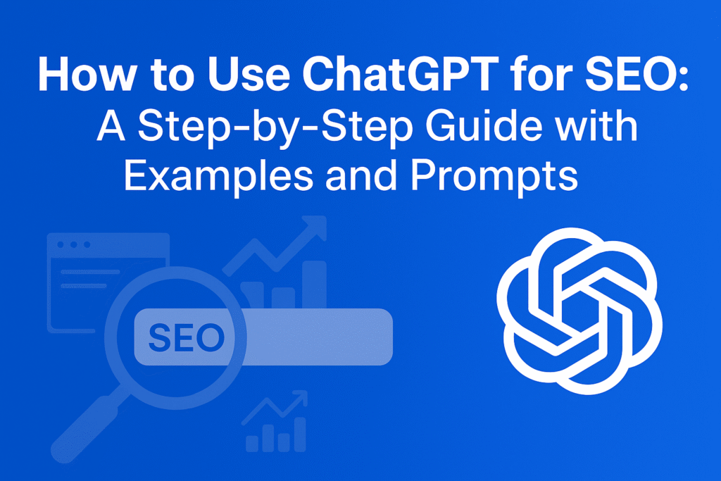 How to Use ChatGPT for SEO: A Step-by-Step Guide with Examples and Prompts