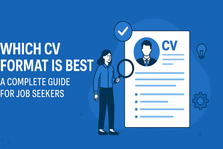 Which CV Format is best a complete guide for job seekers