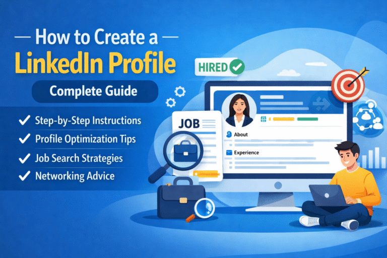 How To Create A LinkedIn Profile | Complete Guide